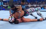 Rey Mysterio pins Austin Theory to win the United States Championship